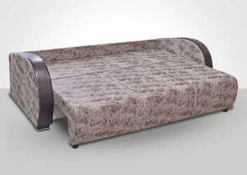 Диван тканевый Европа-1 арена дарк браун саваж 4 микровелюр 24-3