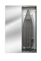 Шкаф со встроенной гладильной доской Ирон Слим (левый, купе) Венге / Iron Slim