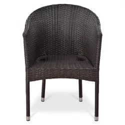 Кресло плетеное Й350Г-В53 Бровн / Y350G-W53 Brown
