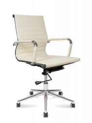 Кресло офисное Техно ЛБ Слоновая кость / LB