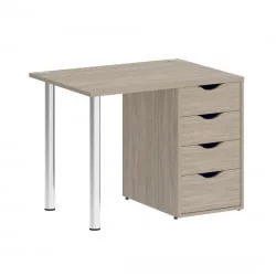 Стол письменный ХОМЕ ОФФИCЕ ВР.СП-3-98.4 Дуб Аттик / HOME OFFICE VR.SP-3-98.4