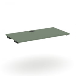 Стол-приставка к двум опорным тумбам/шкафам CОНCЕПТ CN.OSPR-005 Кобо Черный / CONCEPT