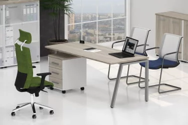 Мебель для персонала Дека №2 Дуб Сантана светлый / Deka