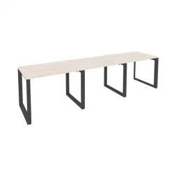 Рабочая станция на О-образном м/к ОНИКС О.МО-РС-3.1.7 Денвер Светлый/Антрацит / ONIX O.MO-RS-3.1.7