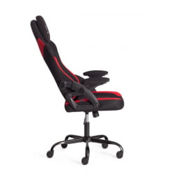 Кресло иШарк ткань, черный / красный / iShark