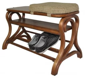 Тумба в прихожую Диана Средне-коричневый_41481