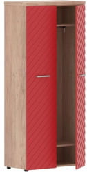 Гардероб Торр ЛУКС ТЛCВ 85 Дуб Каньон Красный / Torr LUX TLCW