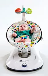 Детское кресло 4Момс РокаРу (РоcкаРоо) Графитовый меш / 4Moms (RockaRoo)