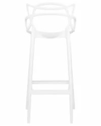 Стул барный ДОБРИН МАСТЕРС БАР Белый В-02 / DOBRIN MASTERS BAR W-02