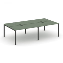 Рабочая станция двухсторонняя на 4 места CОНCЕПТ CН.ДРС-005 Кобо Антрацит / CONCEPT CN.DRS-005