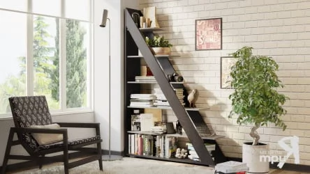 Стеллаж тип 14 Венге цаво-дуб белфорт