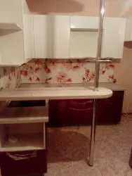 Глянцевый фартук (КОМПОЗИТ) КМ 08 / KM