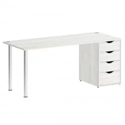 Стол письменный ХОМЕ ОФФИCЕ ВР.СП-3-178.4 Снежная Платина / HOME OFFICE VR.SP-3-178.4