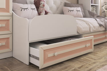 Бортик для деткой кровати КСЙЗ-123 белый / XYZ-123