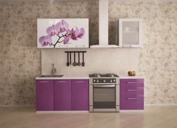 Кухня 1,6 м Орхидея