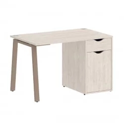 Стол письменный ХОМЕ ОФФИCЕ ВР.СП-3-118.1.А Денвер Светлый/Мокко металл / HOME OFFICE VR.SP-3-118.1.A