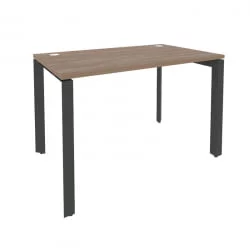 Стол рабочий на П-образном м/к ОНИКС О.МП-СП-2.7 Дуб Аризона/Антрацит / ONIX O.MP-SP-2.7