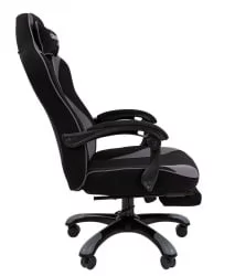 Кресло для геймеров CХАИРМАН ГАМЕ 35 Черный-св.серый / CHAIRMAN GAME