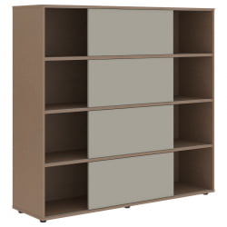 Стеллаж со слайд-дверьми ВЕЛИОН ВМCС 1615 Аметист Кобра / VELION VMCS