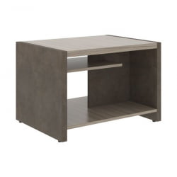 Стол журнальный ВООД&СТОНЕ СФ-531602 Дрифтвуд Бетон Чикаго темный / WOOD&STONE