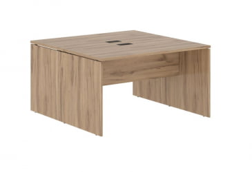 Рабочая станция ЕДИС ЕД2СТ 1367 Дуб Денвер светлый Черный / EDIS ED2ST