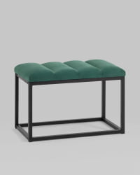 Банкетка Хостен велюр Зеленый