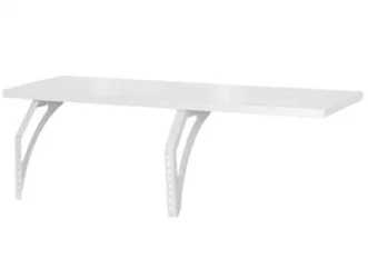 Полка навесная с проставкой Полка_б 1/550 Белая / Polka_b