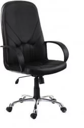 Кресло Менеджер УЛТРА хром Черный / ULTRA