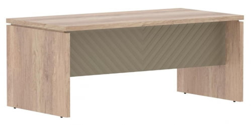 Стол руководителя Торр ЛУКС ТЛСТ 189 Дуб Каньон Капучино / Torr LUX TLST