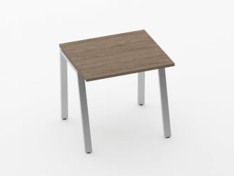 Стол прямой Дека Л-обр. каркас 73.07.08 Дуб Верцаска / Deka