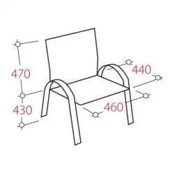 Конференц-кресло УН_Салса силвер 244446 Черный / UN_Salsa silver