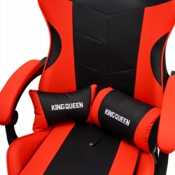 Кресло 840-1 КИНГКУЕЕН, цвет черный/красный, 840-1-блаcк-ред / KINGQUEEN, 840-1-black-red
