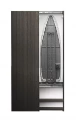 Узкий шкаф-купе Ирон Бокс Еко (левый, купе) Венге / Iron Box Eco