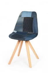 Стул Лестер К-1199Ф-12 ДЖеанс / K-1199F-12 Jeans