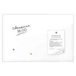 Доска магнитно-маркерная стеклянная БРАУБЕРГ 60х90 см Белая / BRAUBERG