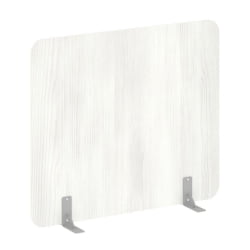 Перегородки на металлических опорах на фетровых подпятниках Р-лине ДП.Ф-140-120 Снежная Патина / R-line DP.F-140-120