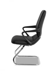 Кресло для посетителей Коллеге CЛГ-628 ЛТУ-C Блаcк / College CLG-628 LTU-C Black