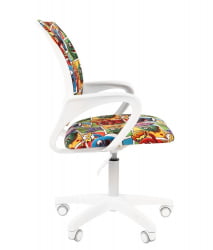 Детское кресло CХАИРМАН ТИН (Кидс) 103 ЛТ (ЛТ) белый пластик / CHAIRMAN (Kids) (LT)