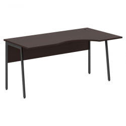 Стол эргономичный правый ИМАГО Плус СА-1П(Пр) Венге Магия Антрацит / IMAGO Plus СА-1P(Пр)