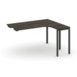 Стол-приставка к опорной тумбе/шкафу (правый) CОНCЕПТ CН.ОСАПР-006(Р) Дуб Мали Антрацит / CONCEPT CN.OSAPR-006(R)