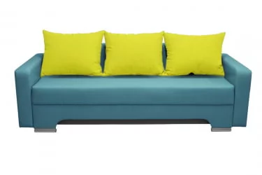 Диван тканевый Киви с подлокотниками (3 категория) Нео Азуре Нео Эппл / Kiwi