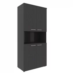 Шкаф для документов с нишей КСХC 85.4 Легно Темный / XHC