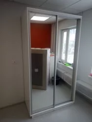 Шкаф-купе двухдверный Экспресс Хит Экспенс Белый снег