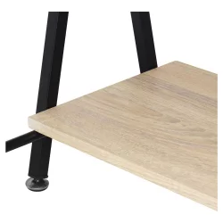 Стол на металлокаркасе БРАБИКС ЛОФТ CД-004 Дуб натуральный / BRABIX LOFT CD-004