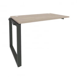 Наборный элемент рабочей станции на О-образном м/к ОНИКС О.МО-1.НРС-2.7 Дуб Аттик/Антрацит / ONIX O.MO-1.NRS-2.7