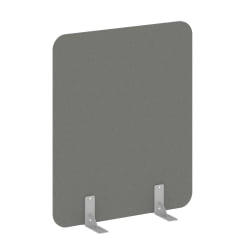 Перегородки на металлических опорах на фетровых подпятниках Р-лине ДП.Ф-100-120 Металлик / R-line DP.F-100-120