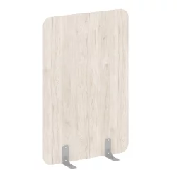 Перегородки на металлических опорах на фетровых подпятниках Р-лине ДП.Ф-100-150 Денвер Светлый / R-line DP.F-100-150