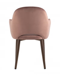 Стул Венера НЕВ диамант велюр Пыльно-розовый / NEW