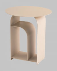 Журнальный столик Арвел металл бежевый / Arwel