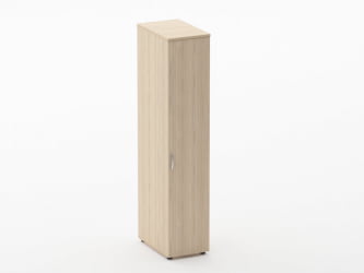 Шкаф для одежды узкий Глассй 6.19.30Пр Орех / Glassy